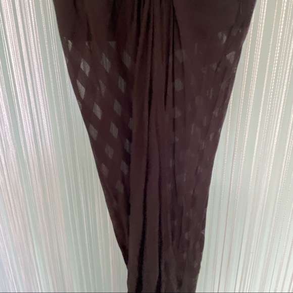 Bebe Sheer Striped Maxi Skirt NWT - Picture 5 of 16